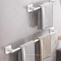 White towel rack without punching wall mounted